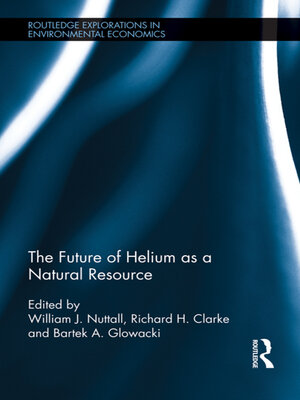 cover image of The Future of Helium as a Natural Resource